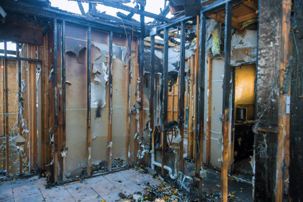 Professional Emergency Fire Cleanup technician working in Indian Trail, NC